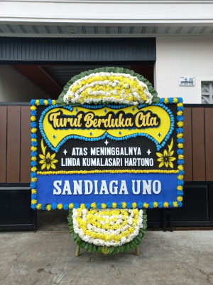 Papan Bunga Duka di Muncul